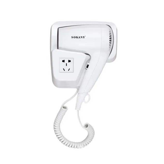 Sokany Electric Hair Dryer, 1200 Watt, SK-CF-2217 - White