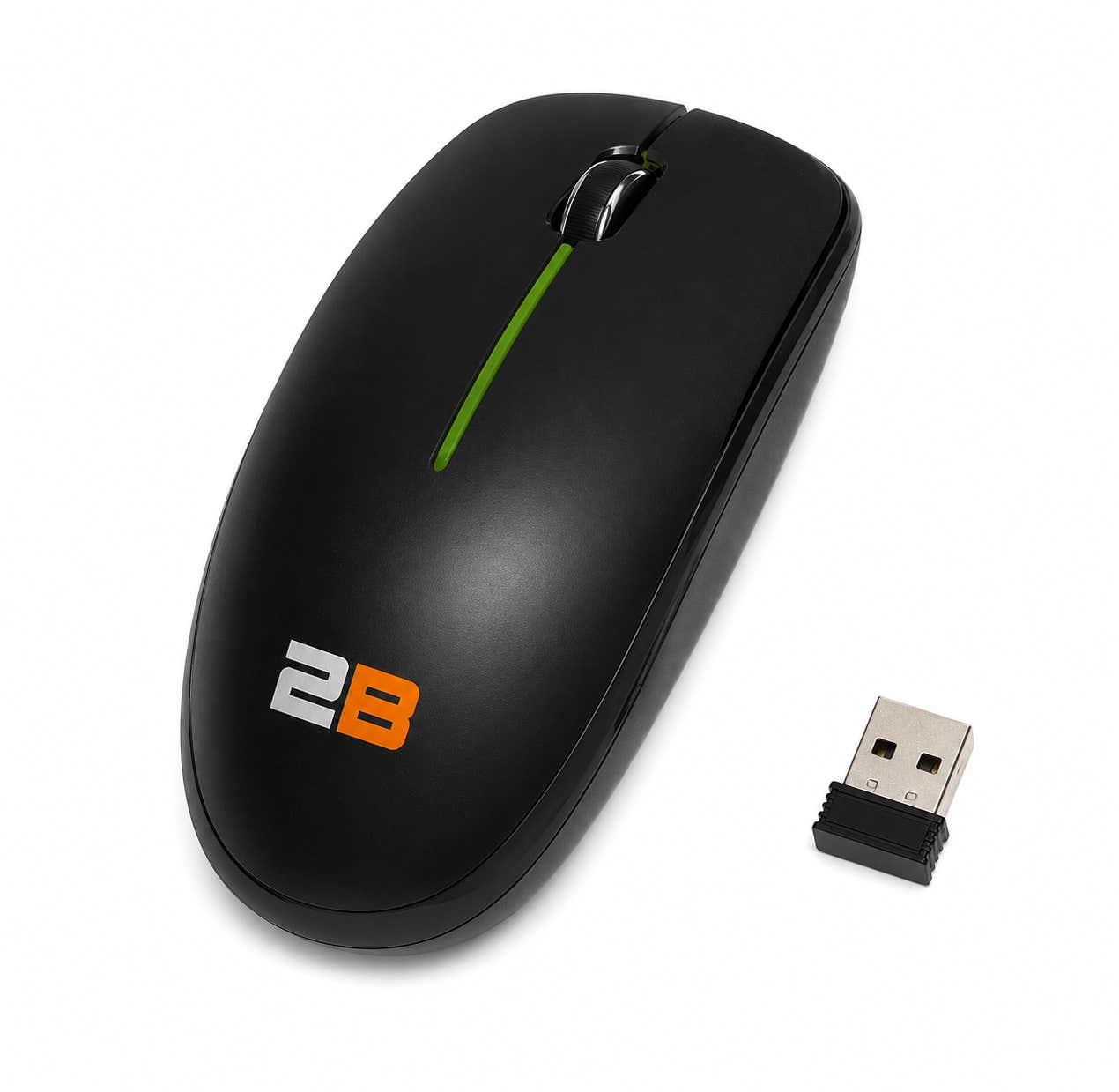 2B M033N 2.4Ghz Wireless Mouse - 1200 Dpi With 10M Range
