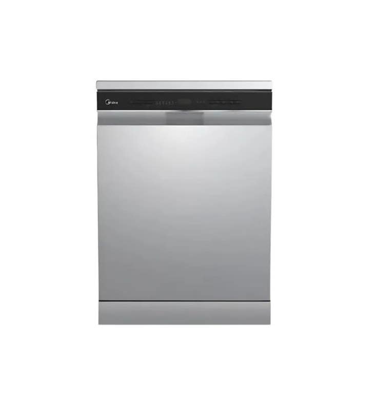 Midea MDWEF1433D(SS) Digital Dishwasher, 14 Person, 9 Programs - Silver