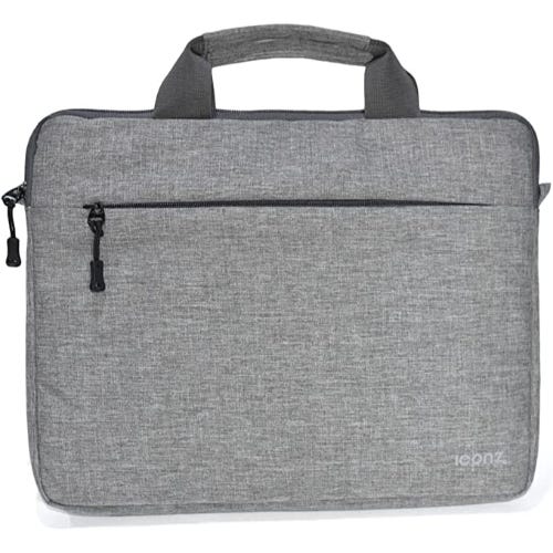 Iconz Laptop Bag, Compatible With Devices Up To 13.3 Inch, 37 × 25 × 4.5 Cm - Grey