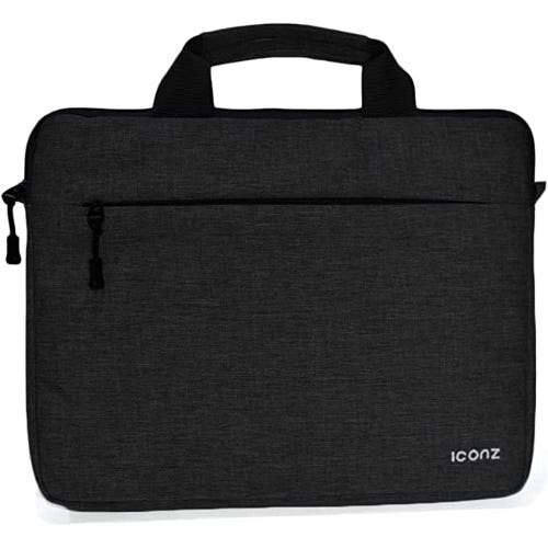 Iconz Laptop Bag, Compatible With Devices Up To 15.6 Inch, 38.5 × 26 × 4.5 Cm - Black