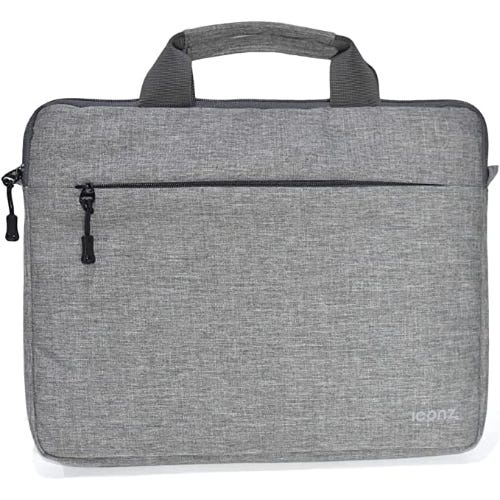 Iconz Laptop Bag, Compatible With Devices Up To 15.6 Inch, 38.5 × 26 × 4.5 Cm - Grey