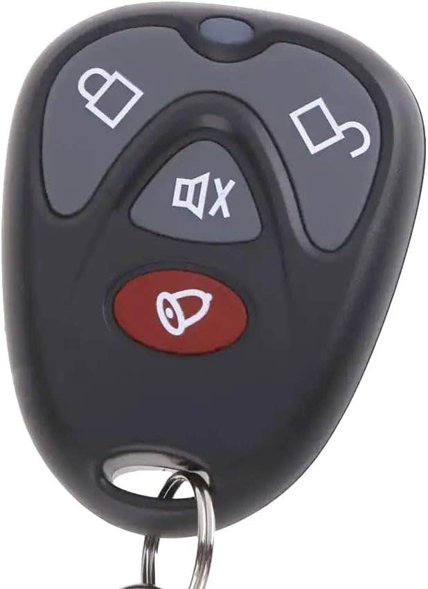 Crystal Car Control Unit Center Lock with 2 Remote Control - Black