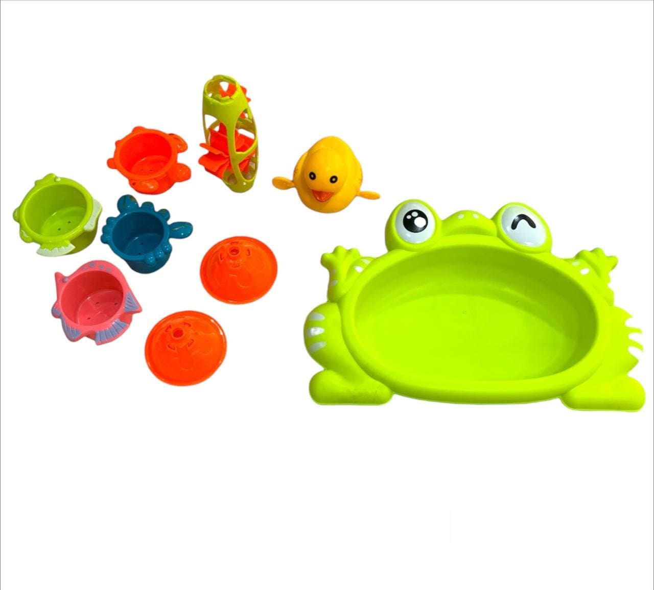 Alsafwa W25-181 Frog Bathtub Toy for Unisex Children - Multicolor