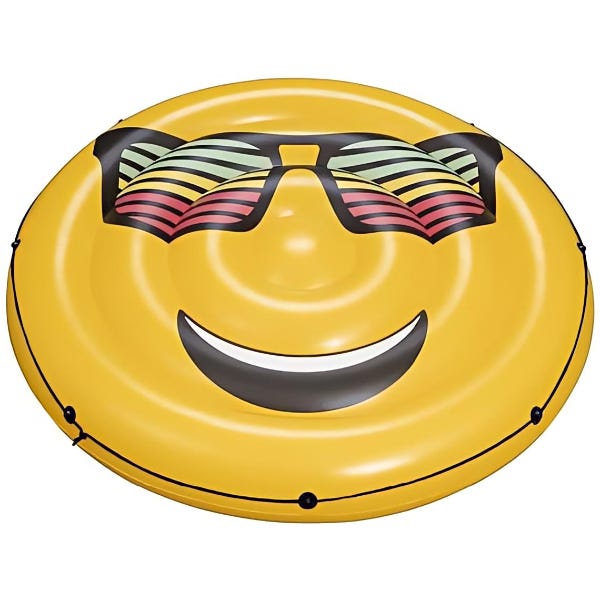 Bestway Pool and Beach Float, 188 cm, 90 kg Max Weight, Multicolor - 43139