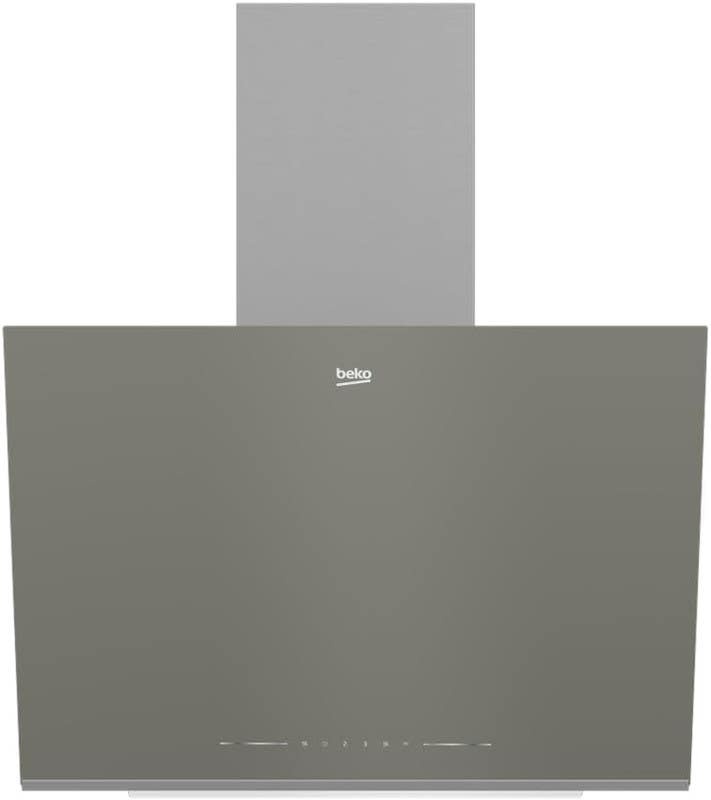 Beko BHCA66741BGHSE Built-In Hood, 60 Cm, Chimney, Grease Filter, Halogen Light - Grey