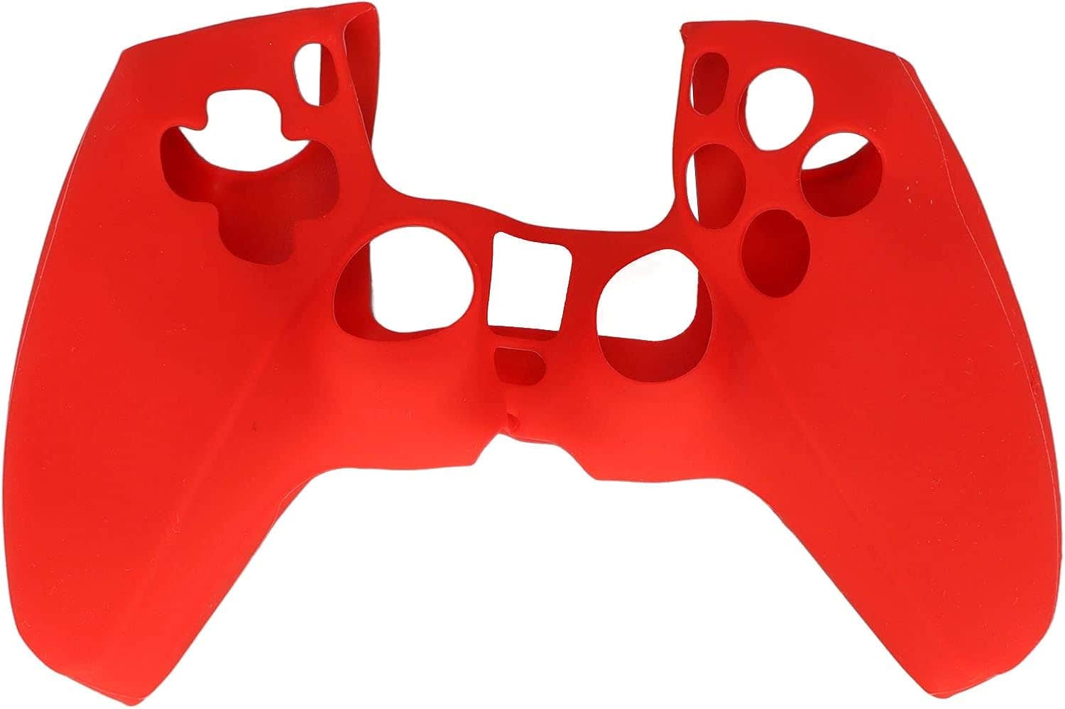 Hilitand Anti-Slip Silicone Controller Cover for PlayStation 5, 2 Pieces - Red