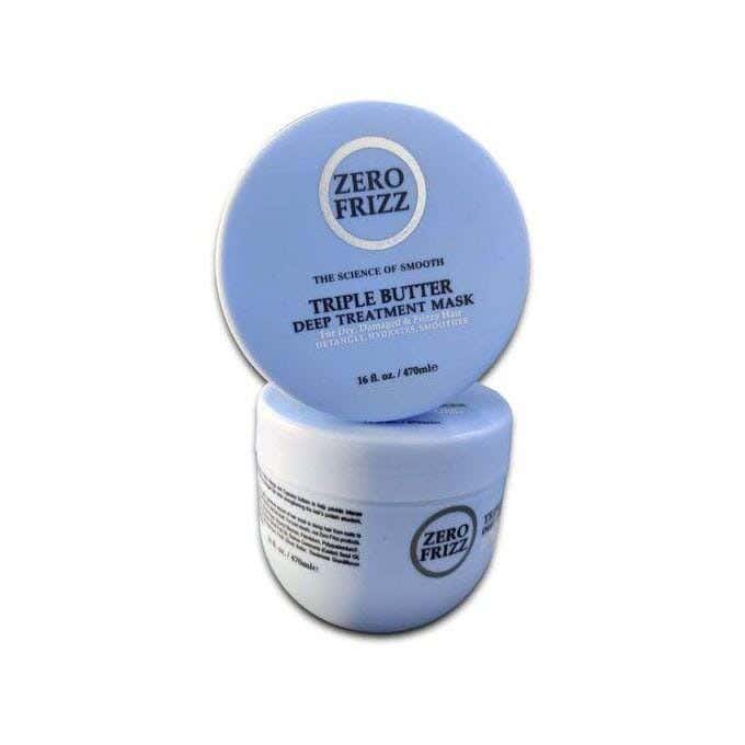 Zero Frizz Frizz Triple Butter Deep Treatment Mask - 470Ml