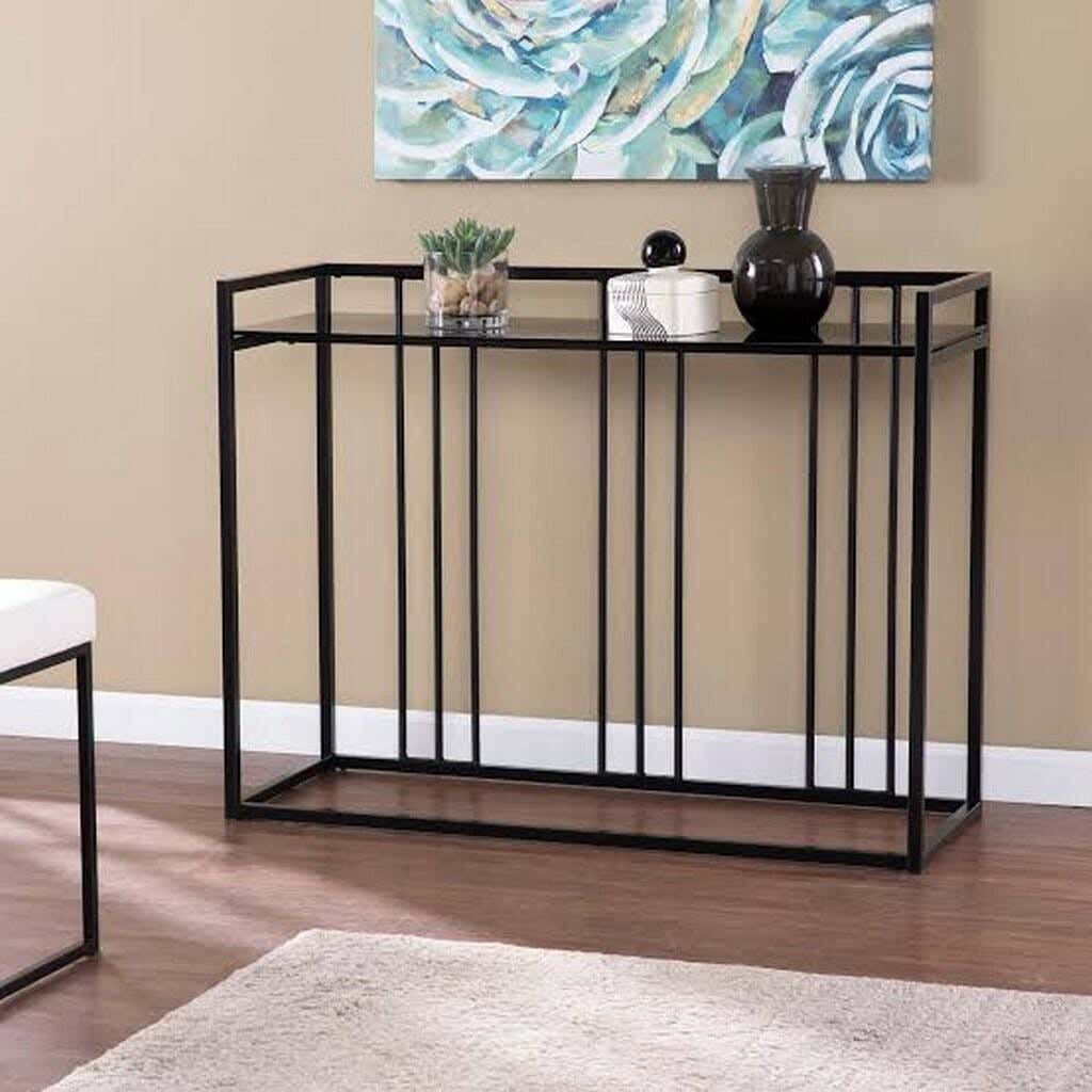 Metal console, 110x90x35 cm - Black