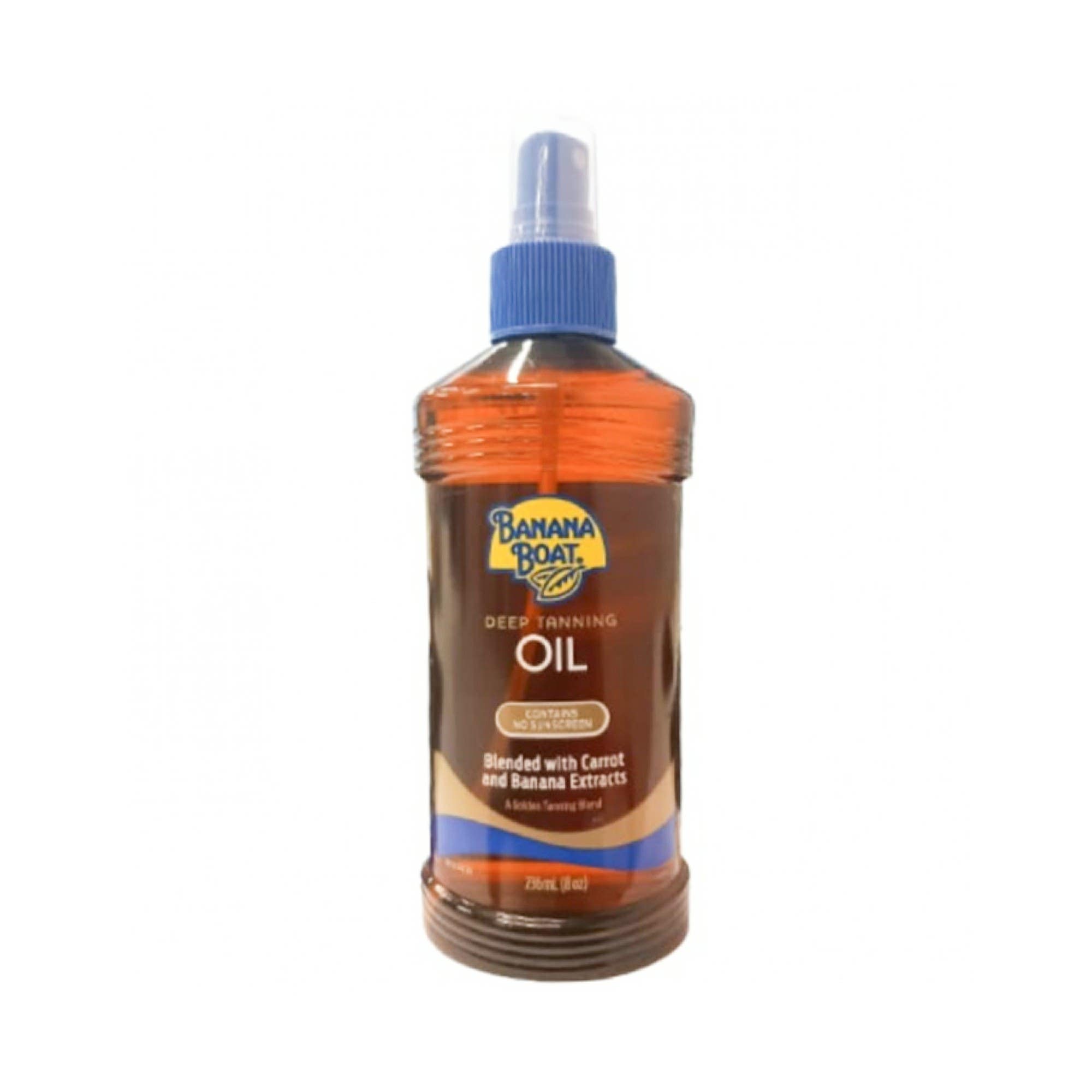 Banana Boat Deep Tanning Oil Spray with Carrot and Banana Extracts - 236 ml