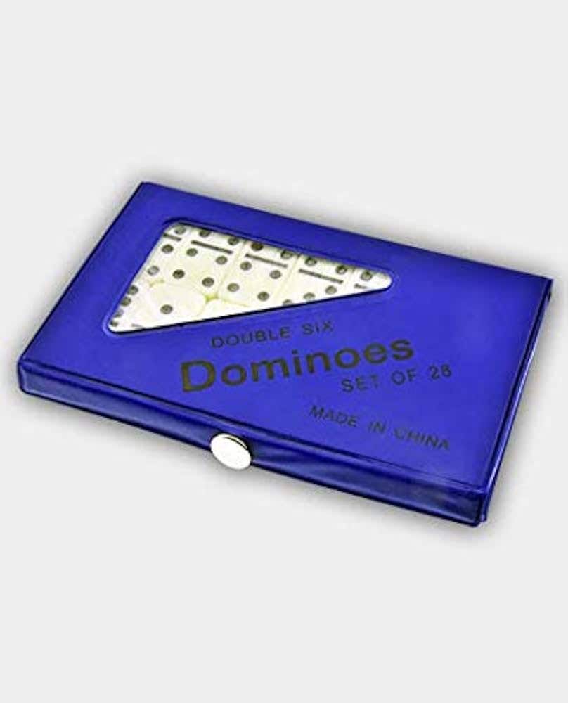 Alsafwa W37-129-3 Dominoes Game for Unisex Children - Blue