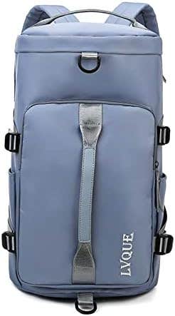 FANDARE Ultralight Gym Backpack Bag with Shoe Compartment - Blue