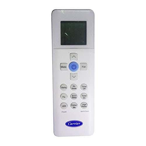 Carrier Air Conditioner Remote Control - White