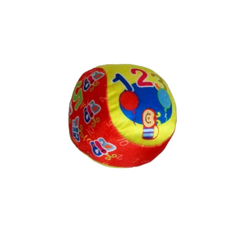 Alsafwa W34-41-3 English Numbers Ball Toy for Unisex Children - Multicolor