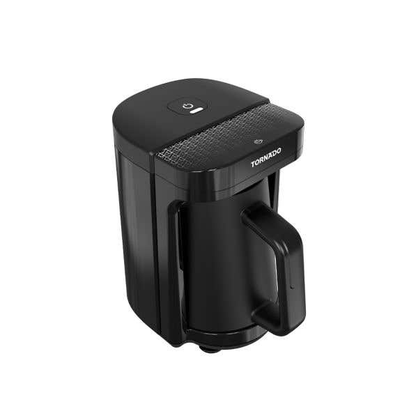 Tornado TCME-100-ESBL Turkish Coffee Maker, 535 Watt, 4 Cups - Black