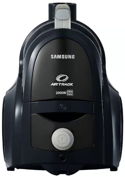 Samsung VCC4570S3K-XSG Vacuum Cleaner, 2000 Watt - Black