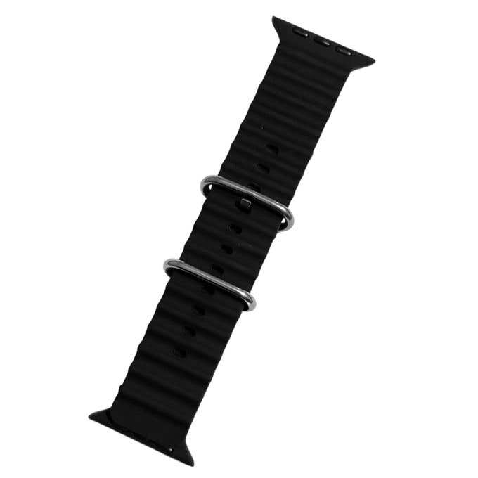 Keendex Silicone Band For Apple Watch - Black