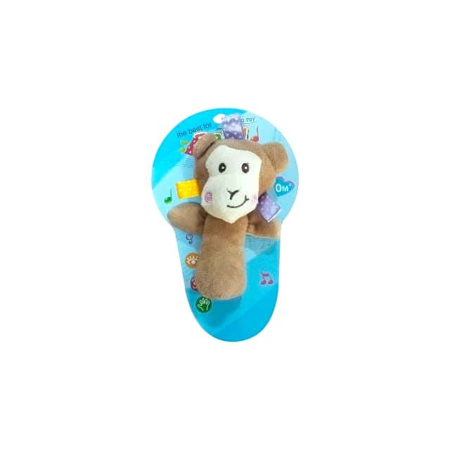 Alsafwa W25-40-1 Soft Monkey Plush Toy for Unisex Children - Brown