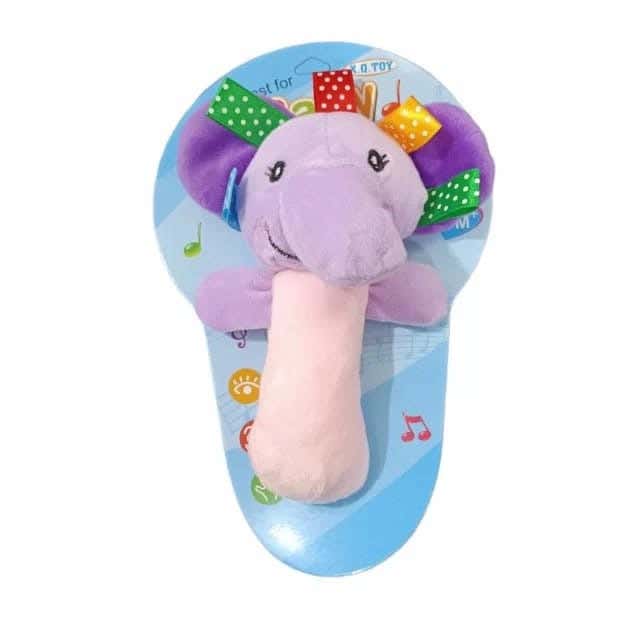 Alsafwa W25-40-2 Soft Elephant Toy for Unisex Children - Purple