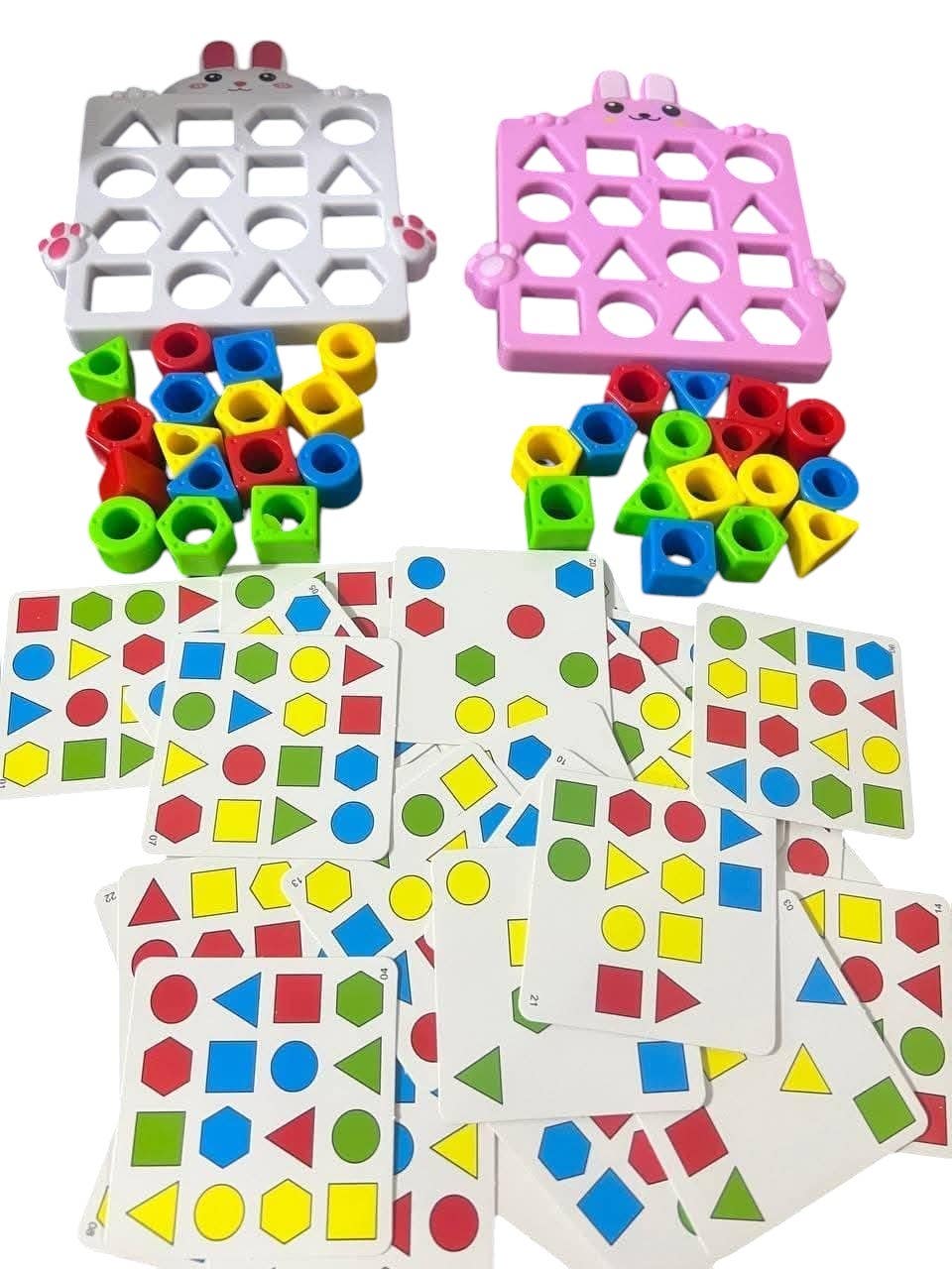 Stress Relief Design Puzzle Set - Multicolor