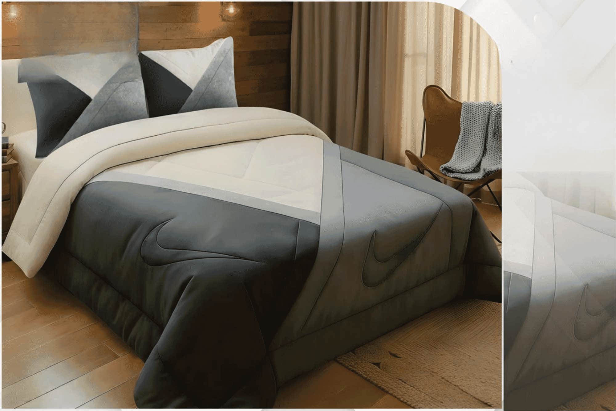 Rimas Large Quilt, 260x240cm, Velvet - Multicolor