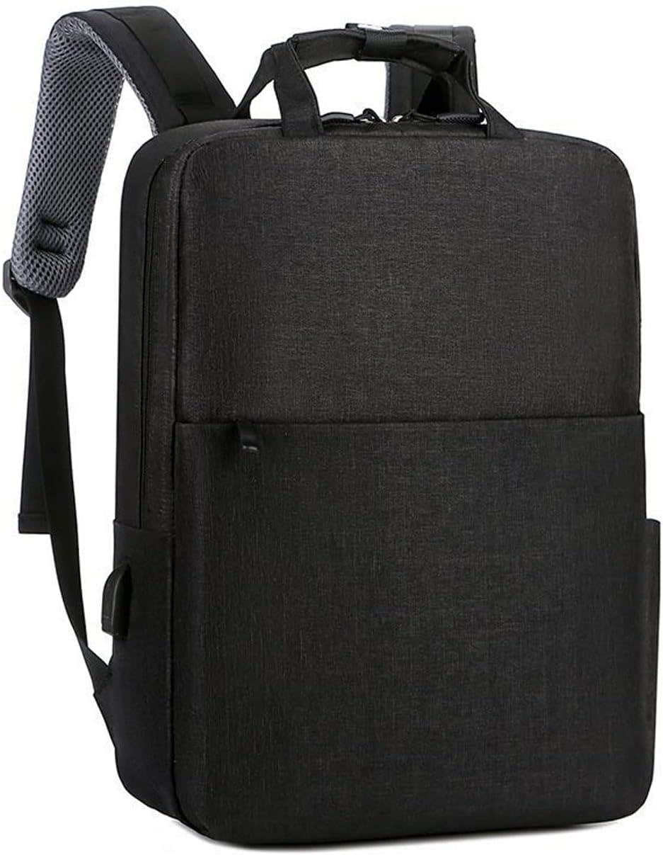 Uykum Mens Large Capacity Backpack - Black