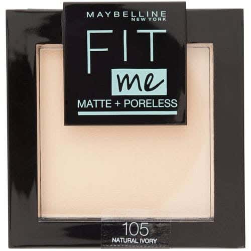 Maybelline New York Fit Me Matte & Poreless Powder 105 Naturals, For Women