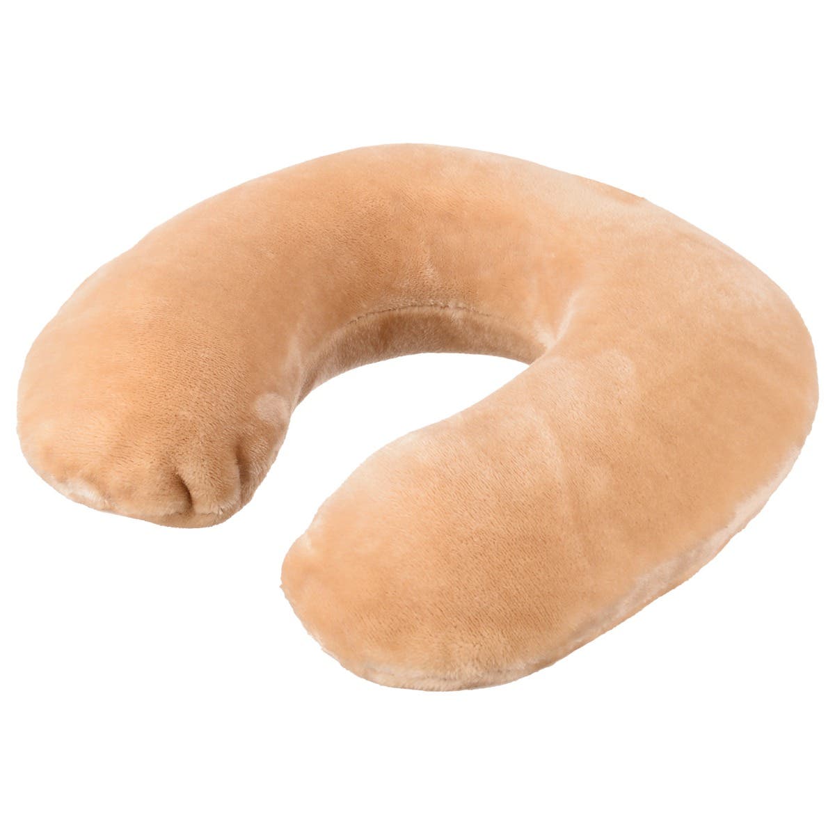 Al Mamoon Neck Pillow, 33x30 cm, 250 gm - Beige