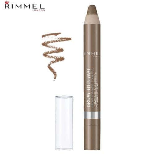 Pro The Way Eyebrow Balm 002 Medium Rimmel, For Women