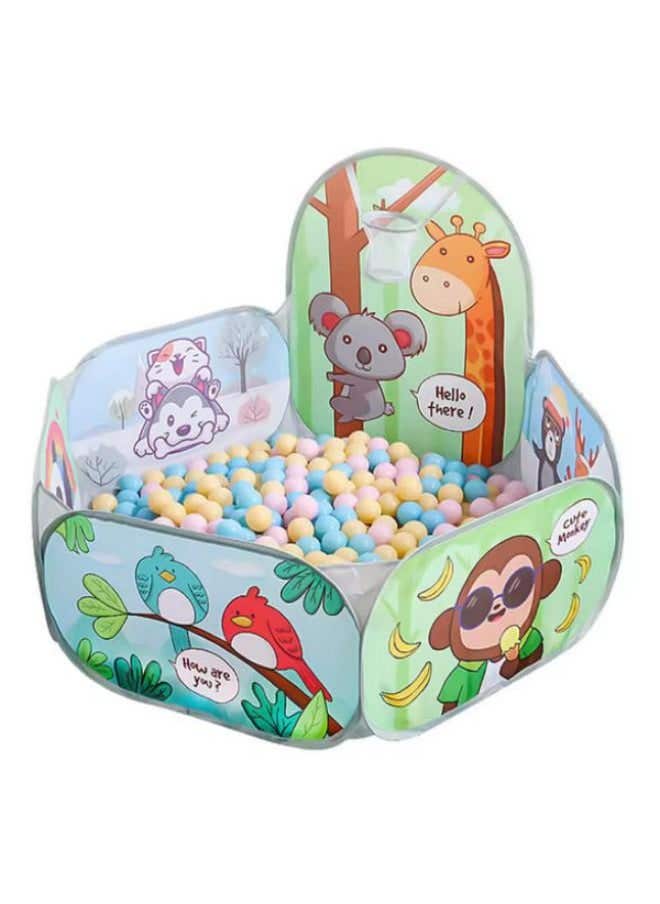 Children's Tent House Portable With Basket For Basketball, 120*105*35cm