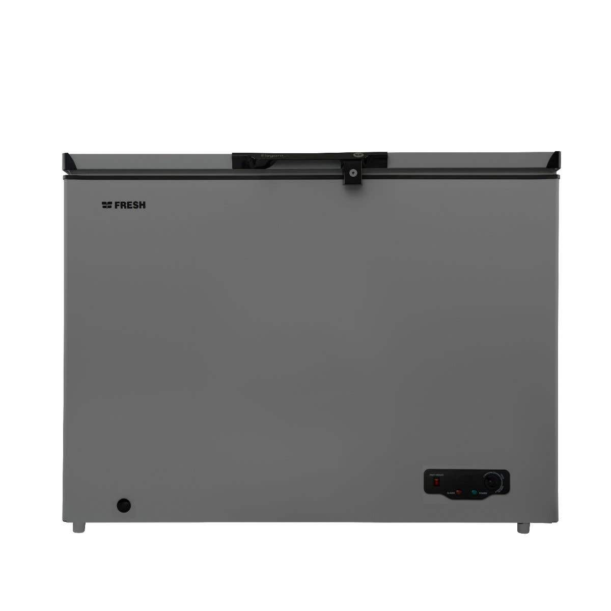 Fresh FDF330-10471 Defrost Chest Freezer, 255 Liters - Silver