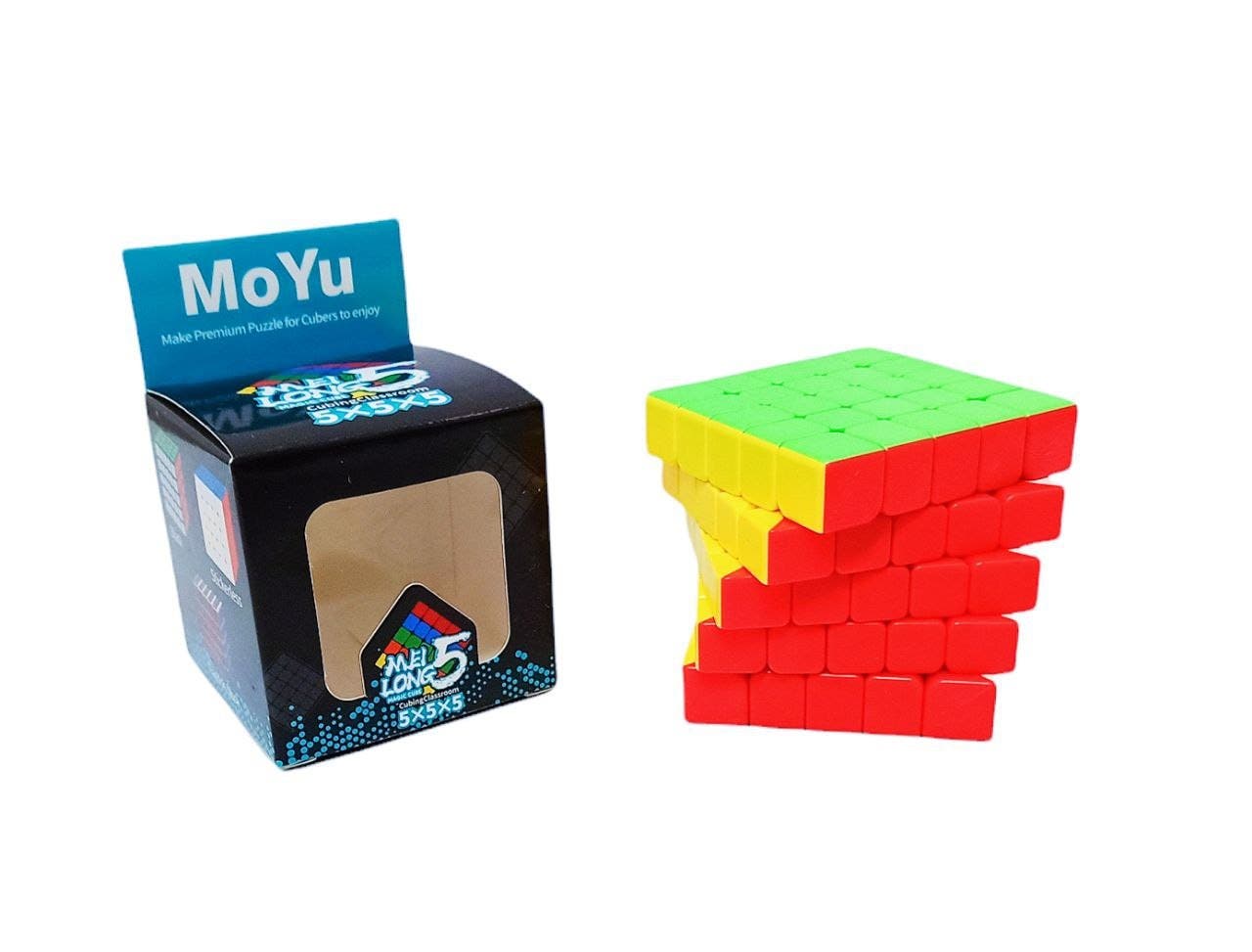 Alsafwa W26-112 5X5 Rubik'S Cube Toy for Unisex Children - Multicolor