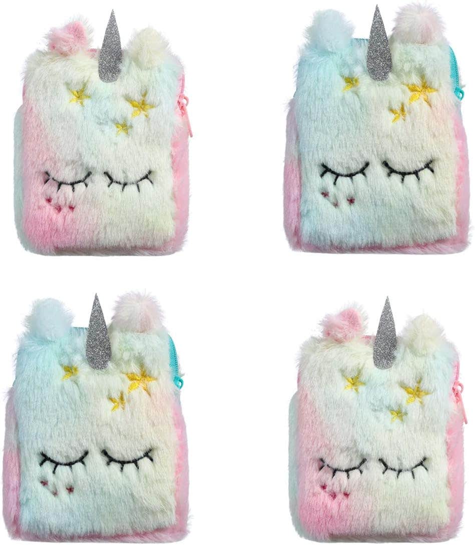 Binjor Animal Shoulder Bag for Girls, 4 Pieces  - Multicolor