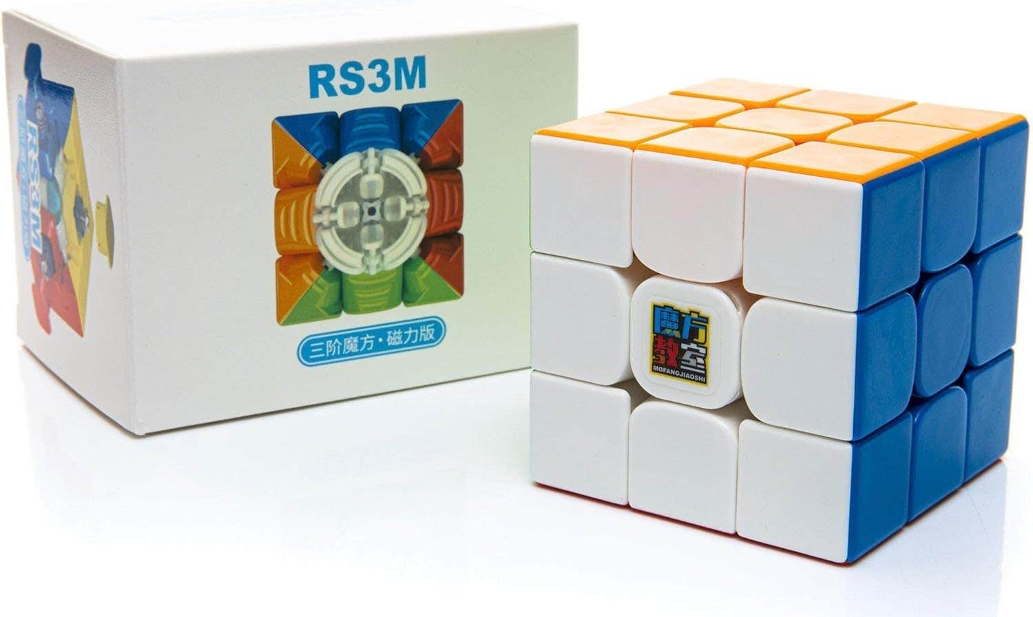 Genel Magnetic Design Plastic Speed Cube 3x3 - Multicolor