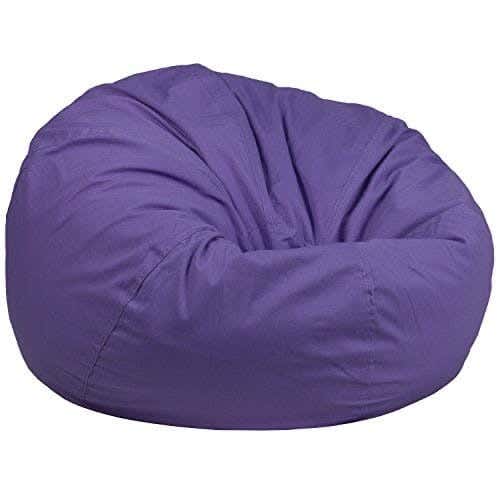 Modern Bean Bag, Sabia Fabric, 60x70x90 cm - Lilac