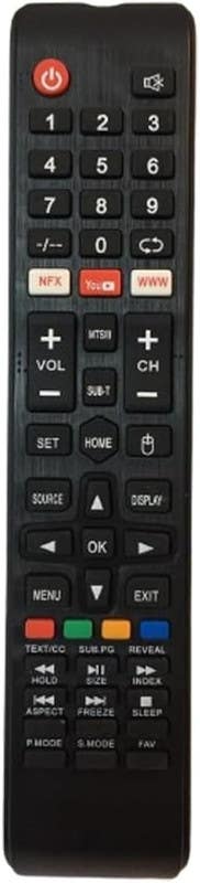 Remote Control, Compatible With frers657 - Black