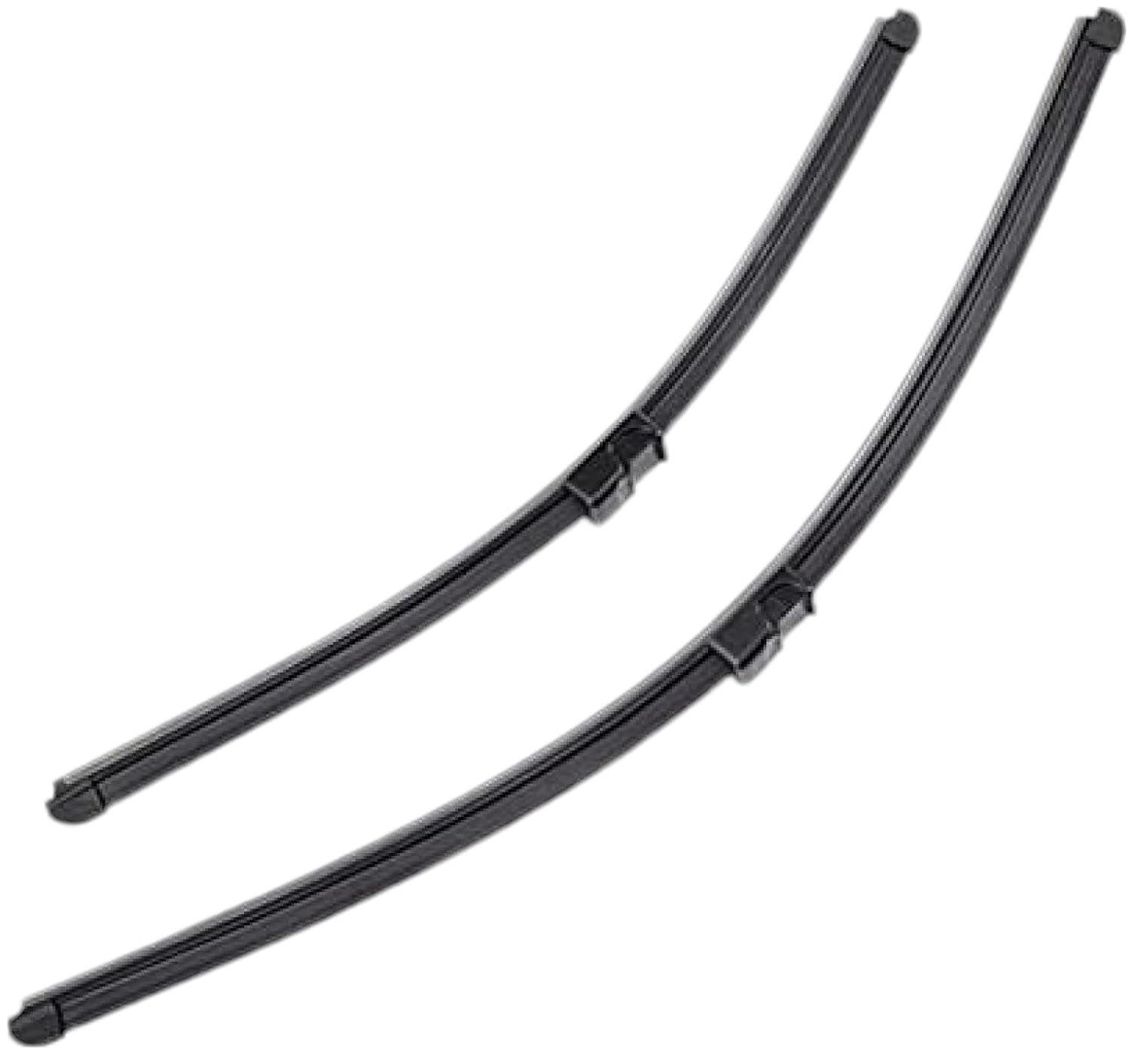 Front Wipers for Skoda Octavia 1Z A5 2004-2013, 24/ 19Inch - Black