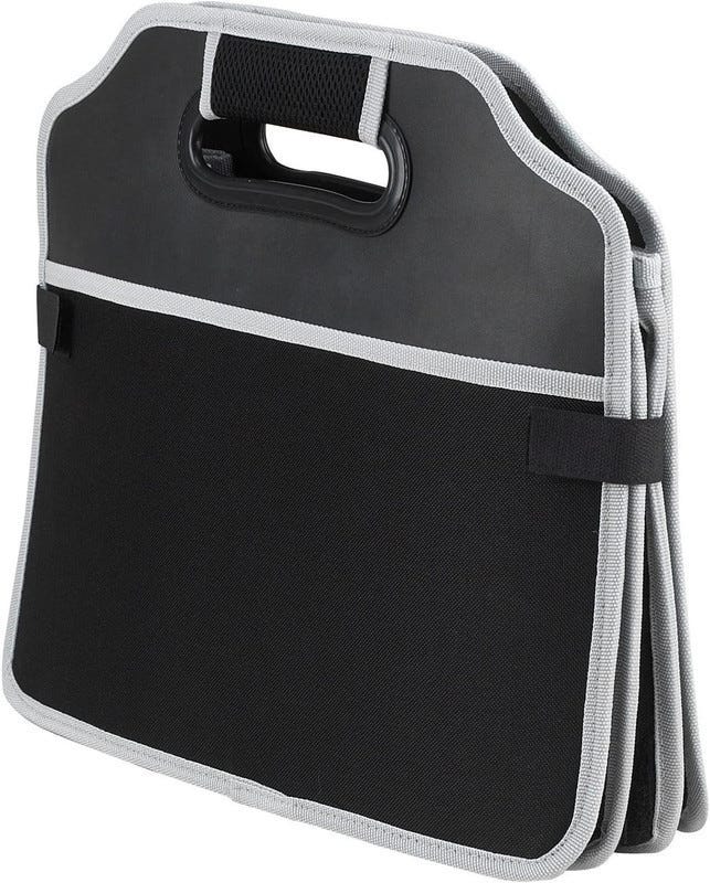 Car Bag Organizer for trips, 3 eyes - Black