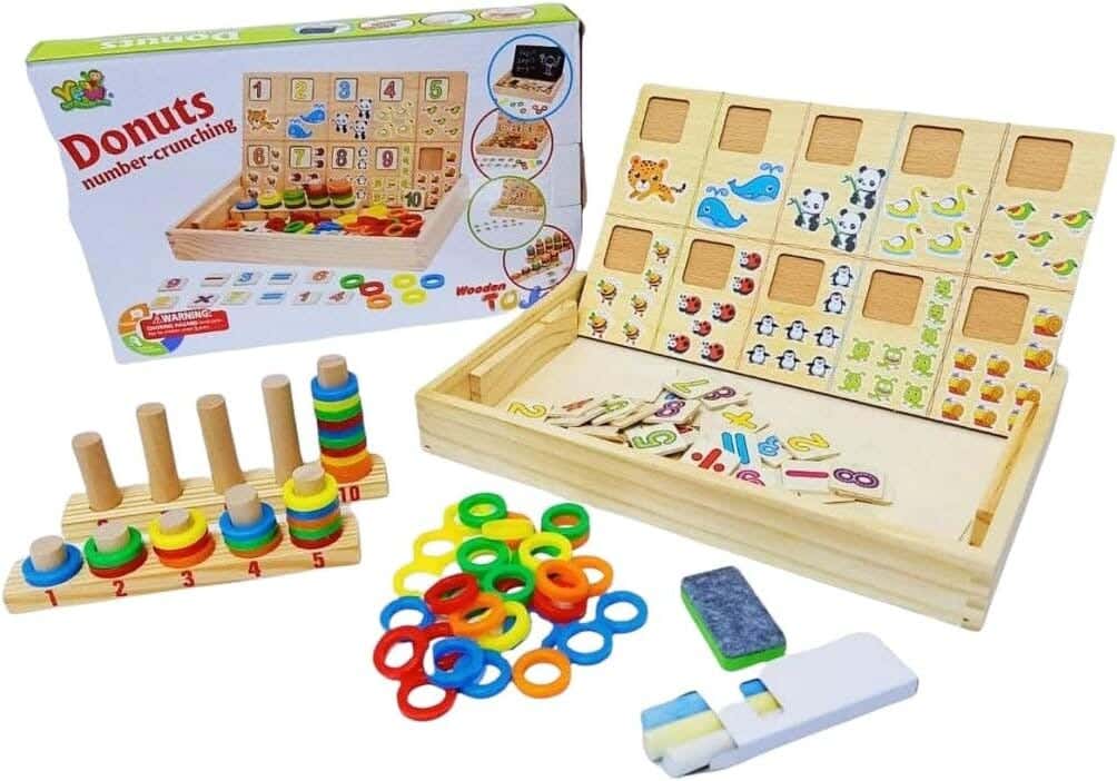 Alsafwa W21-10 From Numbers And Numbers With Calculations For Kids - Multicolor