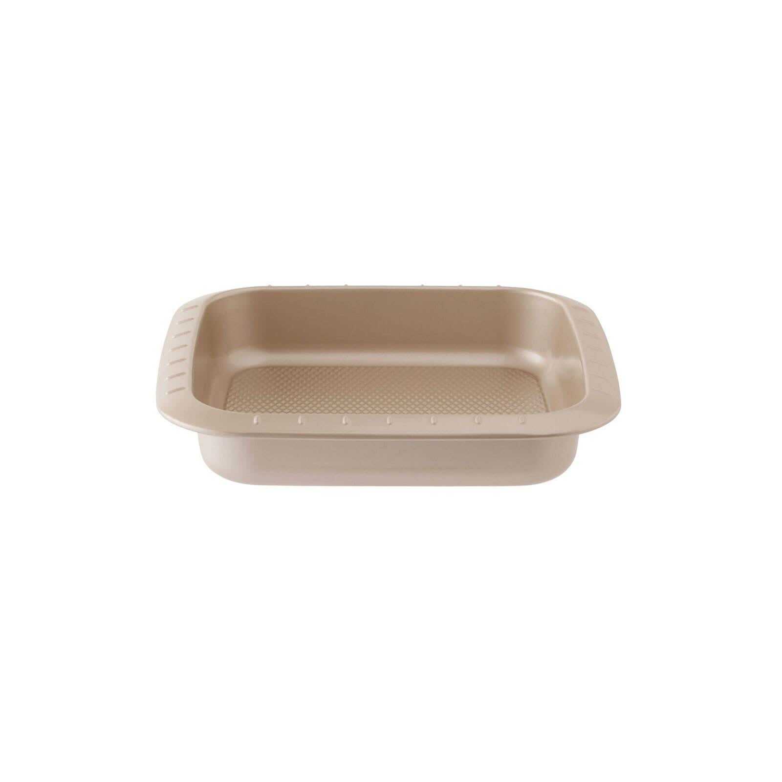 Berghoff Balance Square Cake Pan, 22x22x5 cm - Beige