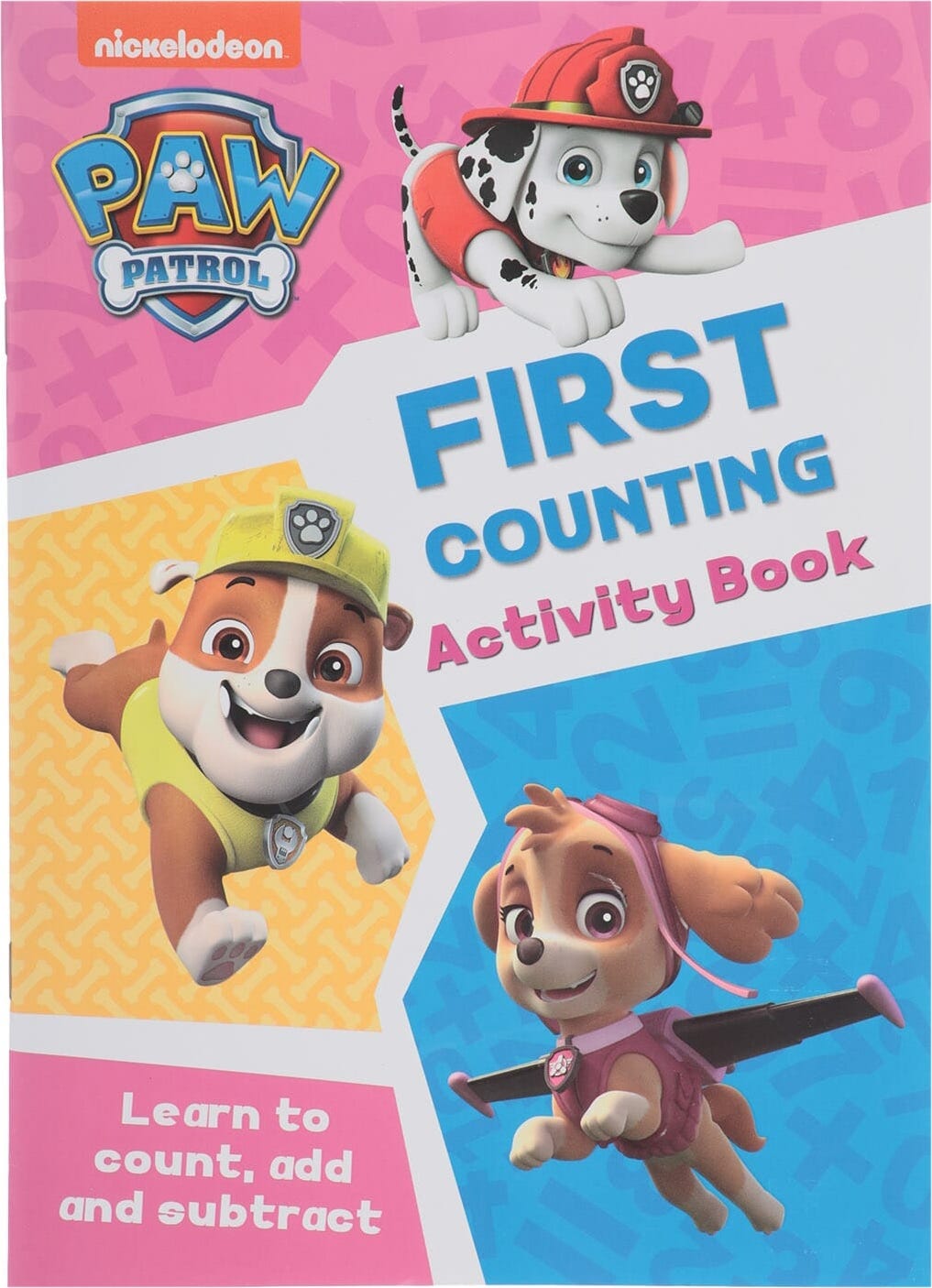 Learning book Nickelodeon Paw Patrol First Counting - Multicolor