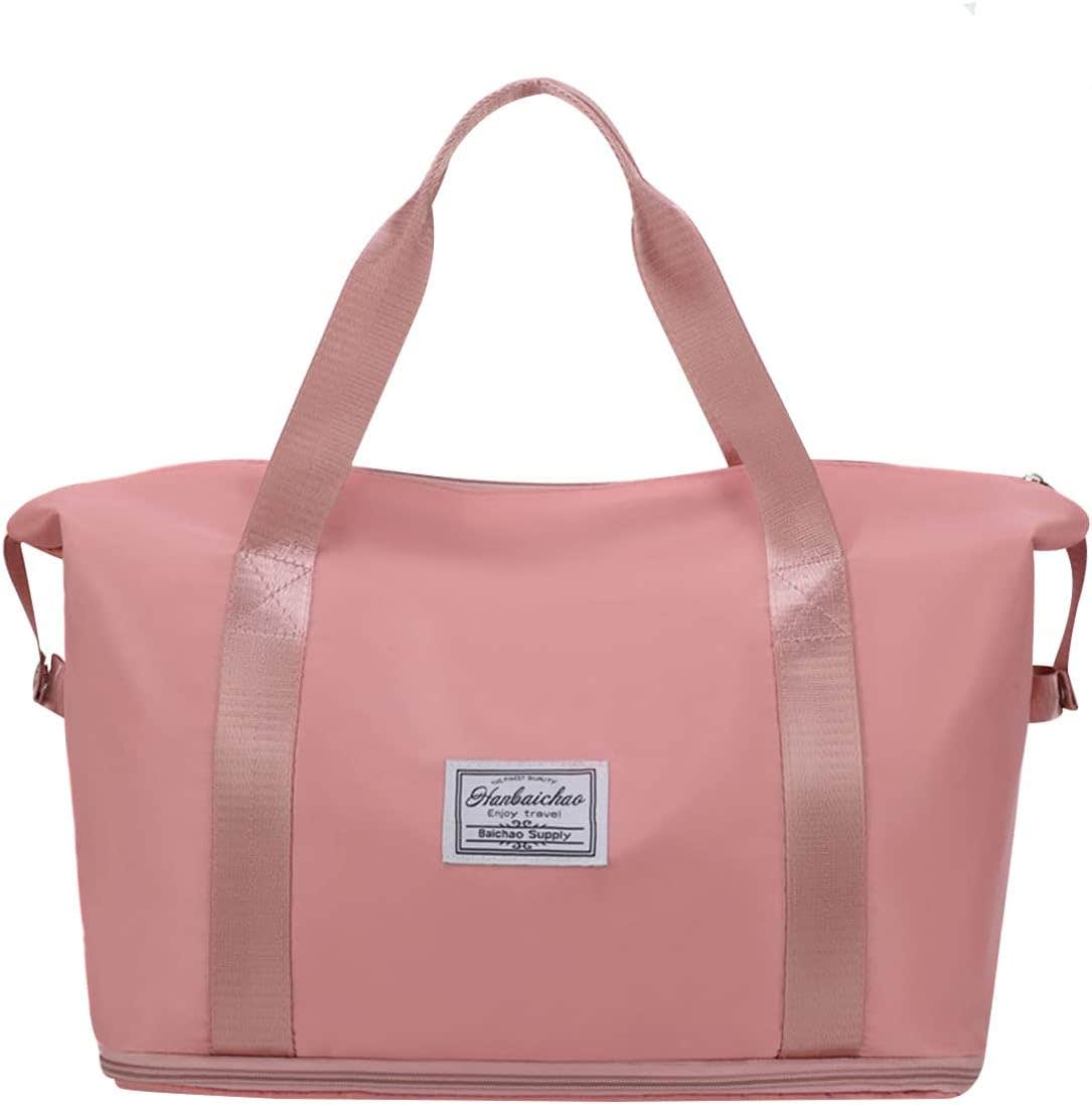 Ynport Waterproof Travel Duffel Bag - Pink
