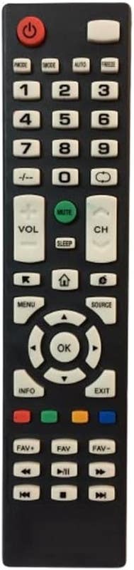 Remote Control, Compatible With jac4532 - Black