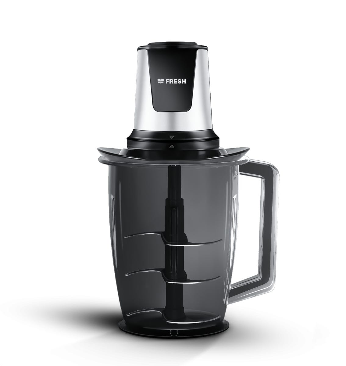 Fresh CH700 Electric Cutting Chopper, 2 Liter, 700 Watt, 3 Blades - Black