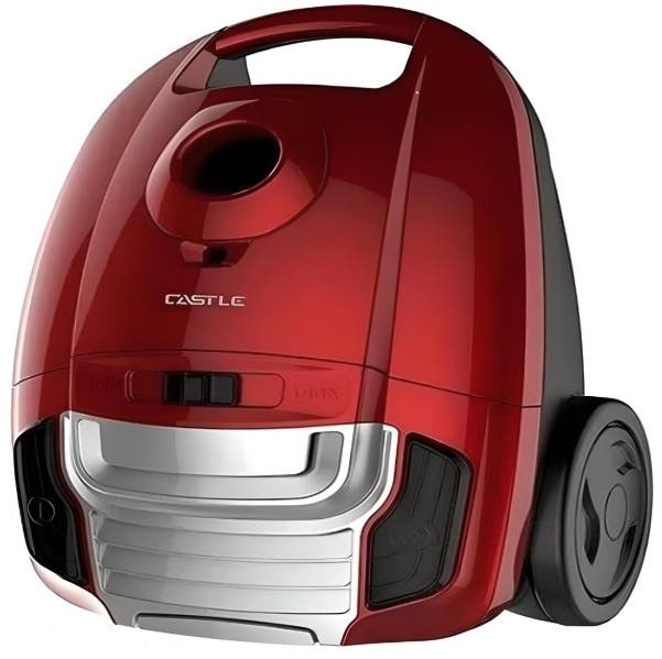 Castle VC1416 Vacuum Cleaner, 1600 Watt, 2.5 Liter - Red