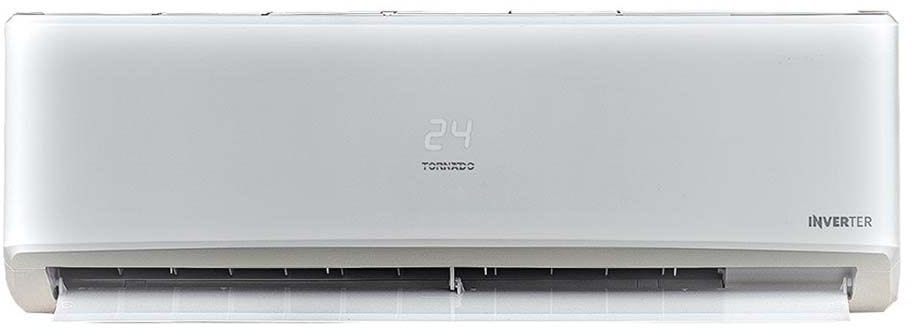 Tornado TY-VX12BEE Digital Split Air Conditioner, 1.5 HP, Cooling / Heating, Inverter - White
