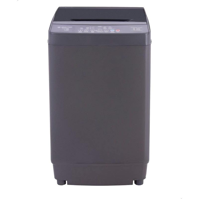 White Point WPTL9DBTEA Top-Load Automatic Washing Machine, 9 kg, 2 Loads, 5 Programs, Digital - Silver