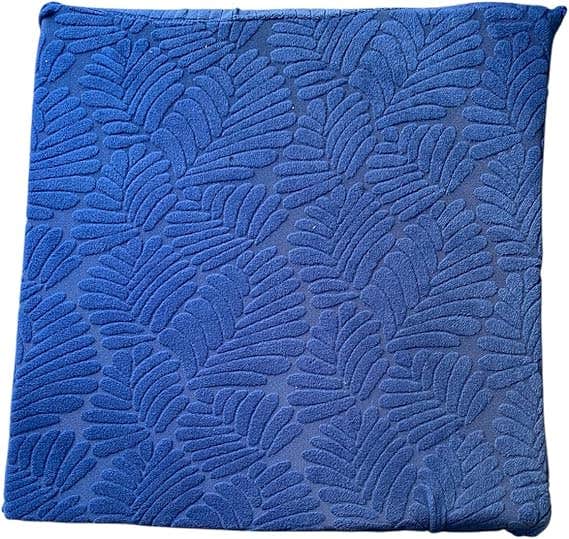 Homesta Memory Foam Chair Cushion, 45x45 cm - Blue