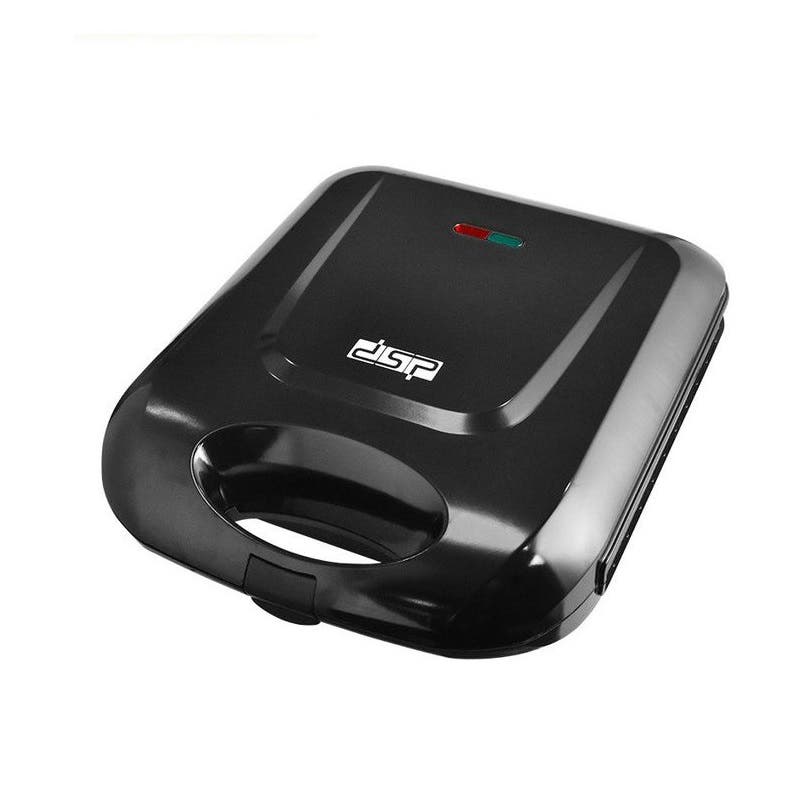 DSP KC1160  Waffle Maker, 1400 Watt- Black