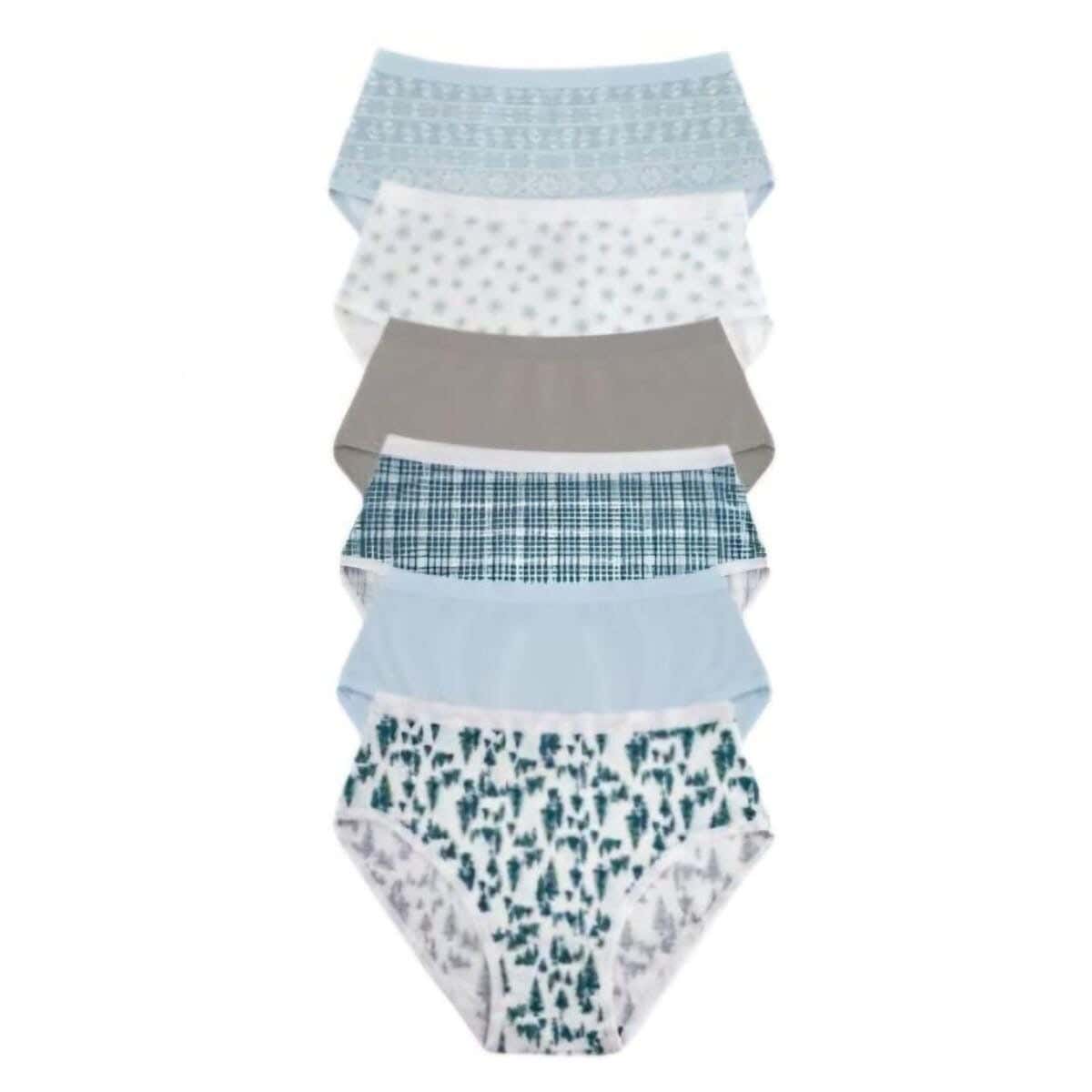 Dice Women's Underwear Set, Cotton, 6 Pieces